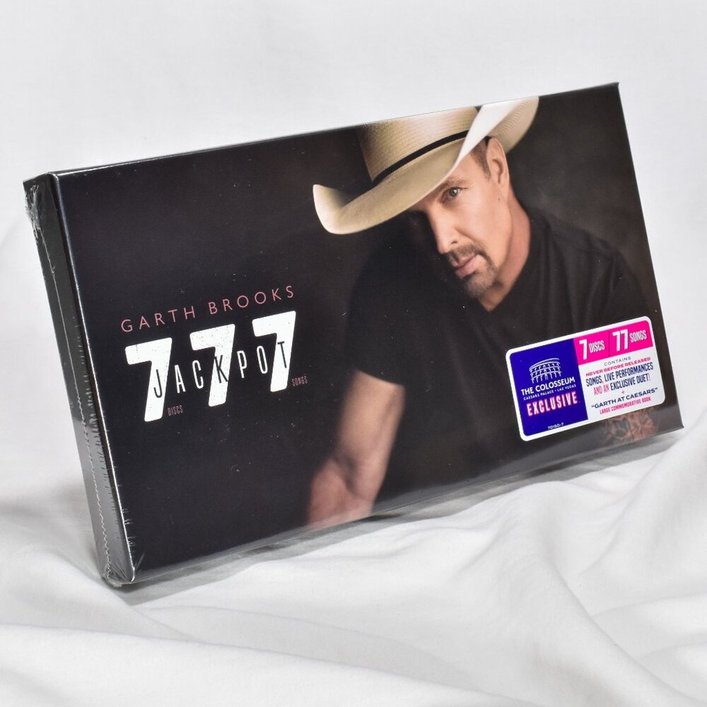 Garth Brooks 777 Jackpot Box Set 7 Discs 77 Songs Brand New Sealed Country